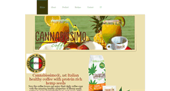 Desktop Screenshot of cannabissimocoffee.com